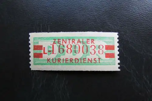 DDR ZKD Dienstmarken Wertstreifen B 31 II L Original !!! Nr. Ausserhalb des vera