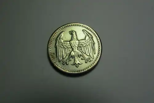 m037 Deutsches Reich Weimar 3 RM Reichsmark 1924 A Silber