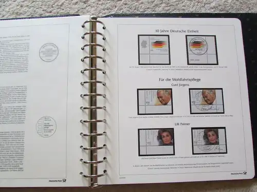 S16 Abo Sammlung BRD Deutschland plus 2000 postfrisch  gestempelt 2001 1. Quarta