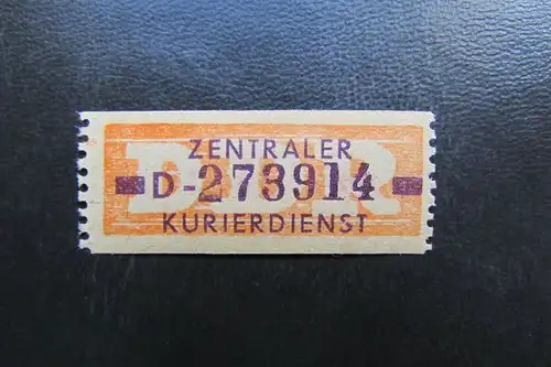 DDR ZKD Dienstmarken Wertstreifen B 22 D ** Original !!!