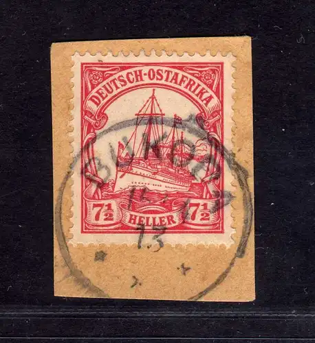 B2594 Ostafrika Luxus Briefstück Bukoba 1913