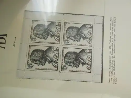 S308 Albrecht Dürer postfrische Motivmarken aus aller Welt 48 Seiten Ringbinder