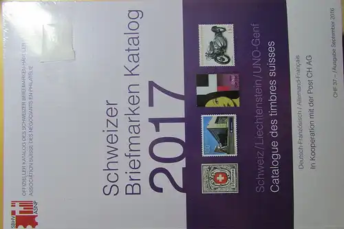 Schweizer Briefmarken Katalog 2017 Schweiz Lichtenstein UNO Genf Neu OVP Origina