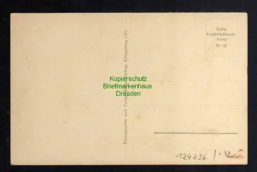 Ansichtskarte Bärting See Ostpreußen  um 1935