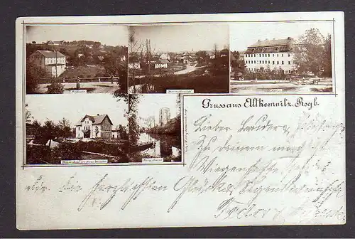 Ansichtskarte Alt Kemnitz Stara Kamienica 1900 Warenhaus Bruno Wendler Schloss Fotok