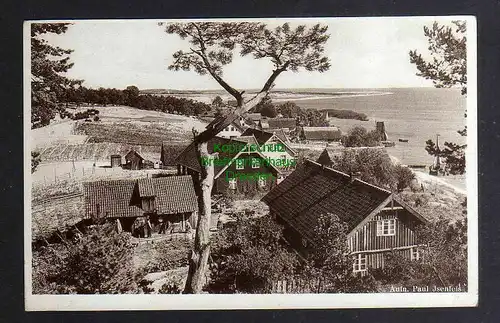 Ansichtskarte Nida Litauen Nidden Kur. Nehrung Italienblick 1935