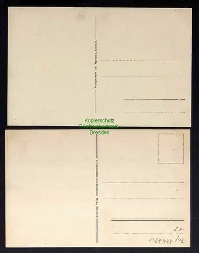 2 Ansichtskarte Eisenach um 1920 Bismarck Denkmal Bismarcksäule