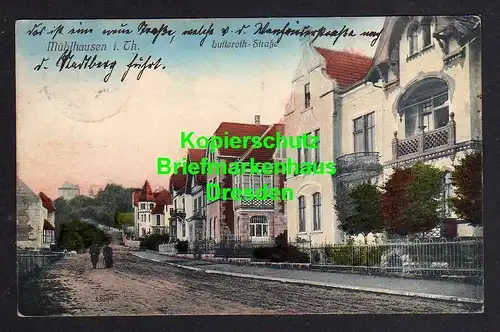 116416 AK Mühlhausen i. Th. 1911 Lutteroth Straße