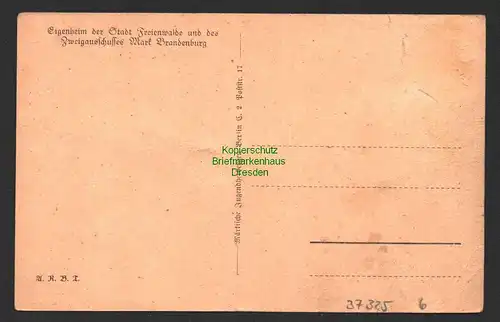37325 AK Freienwalde Oder Karl Weise Jugendherberge um 1920