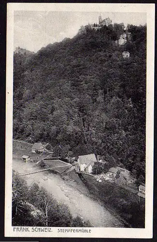 36922 AK Fränk. Schweiz Stempfermühle um 1925 Markt Gößweinstein