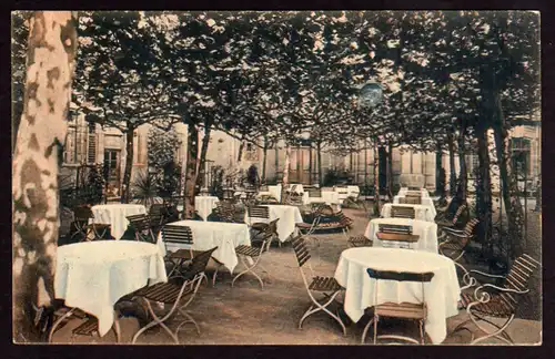 36241 AK Sendig Hotel Nürnberg Württemberger Hof 1914