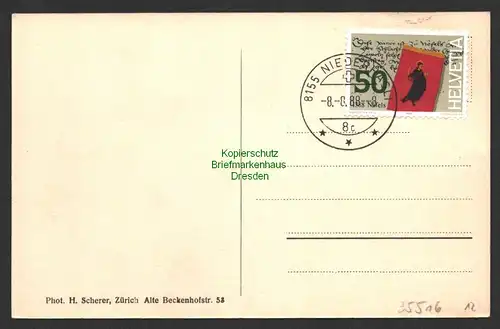 35516 AK Niederhasli Post Postbureau ca. 1920 / 1930 Kanton Zürich