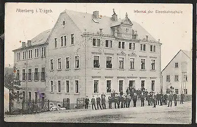27095 AK Altenberg Internat der Eisenbahnschule 1923