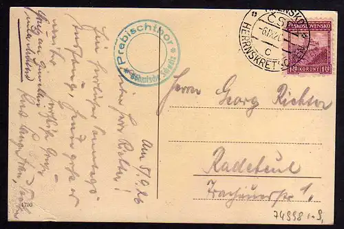 74998 AK Kletterer am Prebischkegel 1926