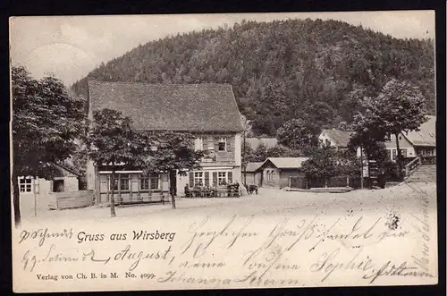 35536 AK Wirsberg 1903 Gasthaus ?