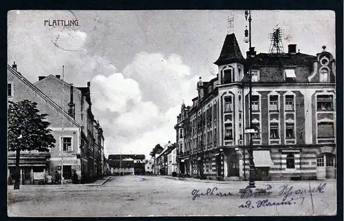 35509 AK Plattling 1918 Straße