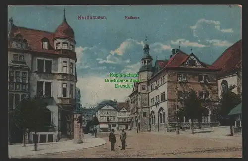144782 AK Nordhausen Rathaus um 1927