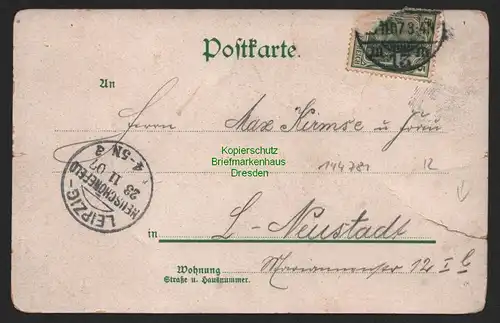 144781 AK Sächsische Schweiz Eildampfer Sächs.-Böhm. Dampfschiffahrt 1907