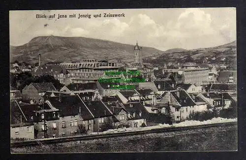 124211 AK Jena Jenzig Zeisswerk 1913