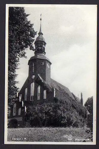 83632 AK Dargun Kirche Pfarrkirche 1935