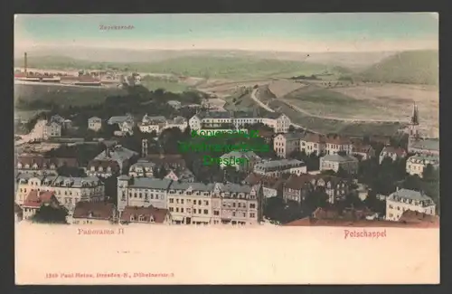 145653 AK Freital Potschappel Panorama II um 1900
