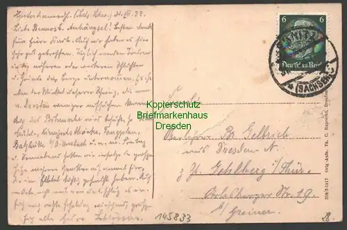 145833 AK Hinterhermsdorf Sächsische Schweiz um 1920