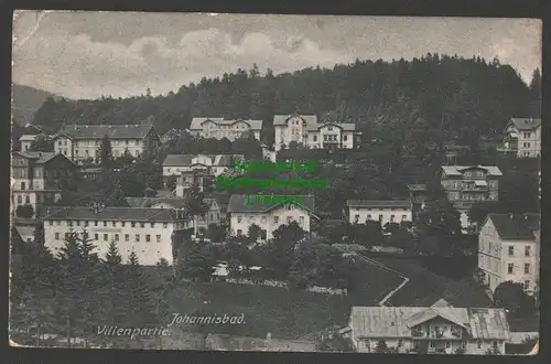 141114 AK Johannisbad 1907 Villenpartie
