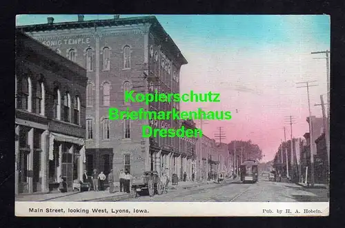 118821 AK Lyons Iowa Vereinigte Staaten USA Sonic Temple Main Street 1911