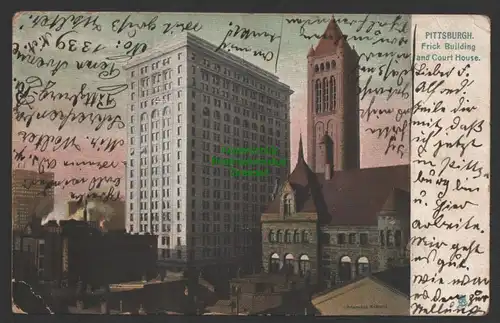 149277 AK Pittsburgh Pennsylvania 1906 Frick Building Court House nach Springe