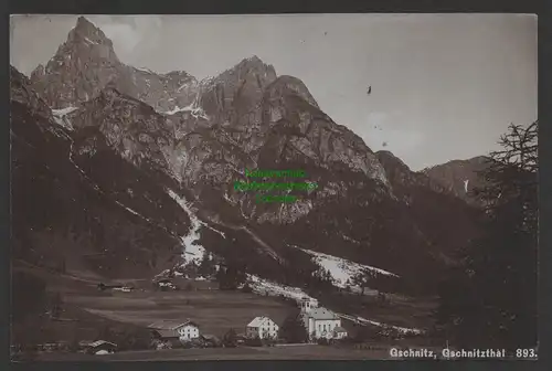 149245 AK Gschnitz um 1910 Gschnitztal Tirol Österreich