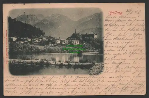 149243 AK Golling an der Salzach Salzachtal 1902