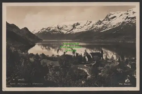 149109 AK Norwegen Hardanger Fotokarte 1934 Ullensvang