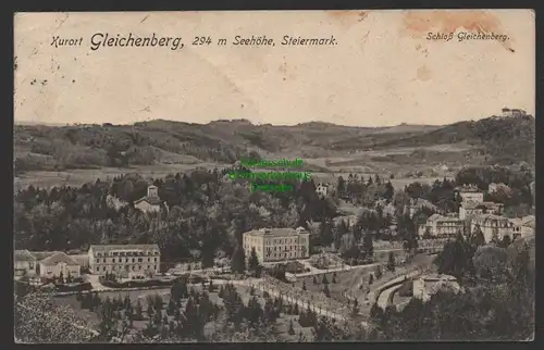 149106 AK Kurort Gleichenberg Steiermark Schlos 1926