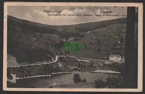 149074 AK Riesengebirge Krausebauden bei Spindelmühle 1924