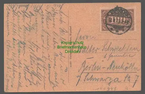 141949 AK Oberbärenburg Erzgebirge 1923