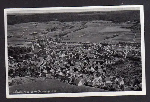 94723 AK Schwaigern vom Flugzeug aus Luftbild 1942