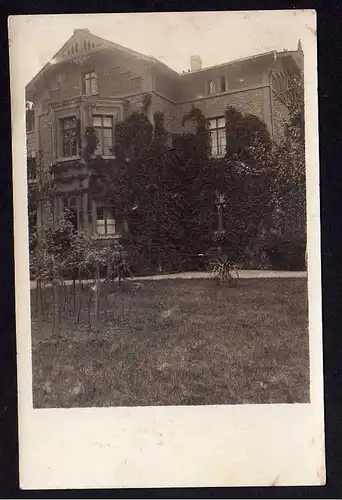 78828 AK Magdeburg 1925 Fotokarte Villa