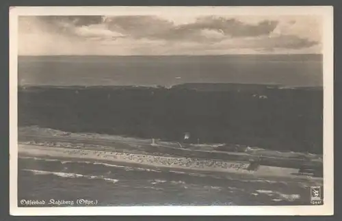 141805 AK Ostseebad Kahlberg Ostpr. um 1935 Fotokarte Luftbild Flieger-Foto