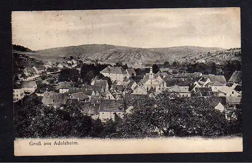 112219 AK Adelsheim 1921 Panorama