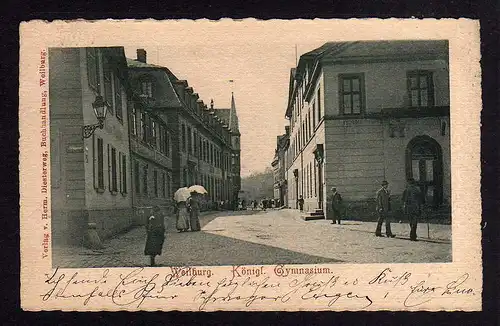 97690 AK Weilburg 1901 Königliches Gymnasium