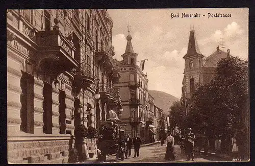 80302 AK Bad Neuenahr Poststrasse 1919 Postkutsche