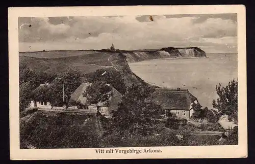 44868 AK Vitt mit Vorgebirge Arkona Insel Rügen um 1930