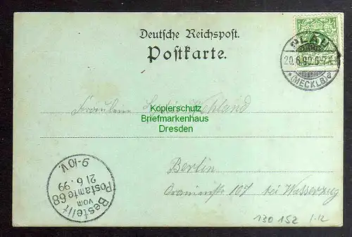 130152 AK Bad Stuer i. M. Plau 1899