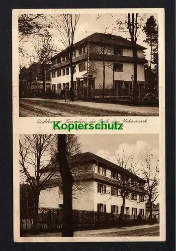 114105 AK Templin 1932 Posterholungsheim haus Nr. 18 Uckermark