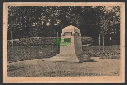 144867 AK Bautzen 1913 Denkmal zum Gedächtnis an die Kämpfer von 1813 100. Jahre