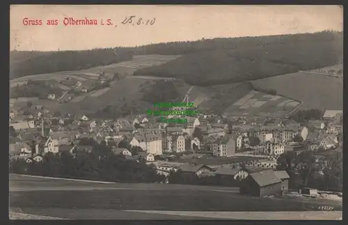 144905 AK Olbernhau 1910 Panorama