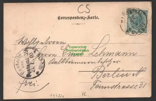 144821 AK Marienthal bei Olmütz Panorama Fabrikansicht 1900