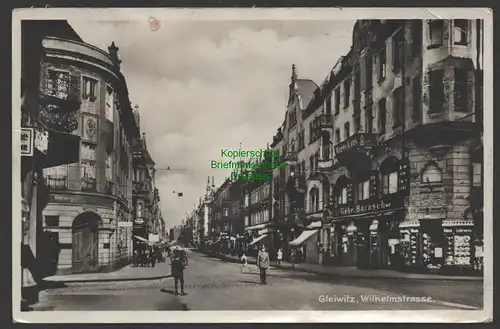 144941 AK Gliwice Gleiwitz Wilhelmstrasse um 1935