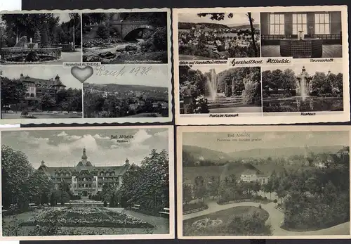 98513 9 AK Bad Altheide Kr. Glatz Kurhaus 1917 Kurbad 1930