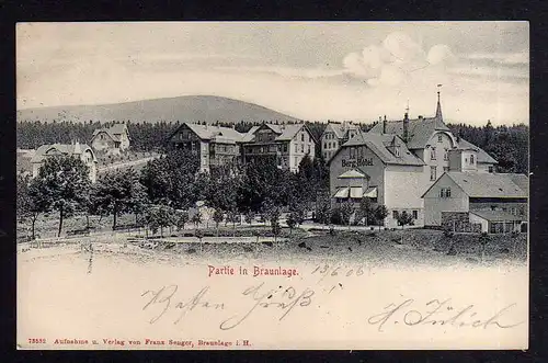 93645 AK Braunlage 1906 Berg Hotel